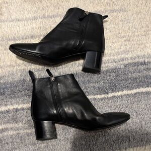 Everlane Classic Black Ankle Booties
